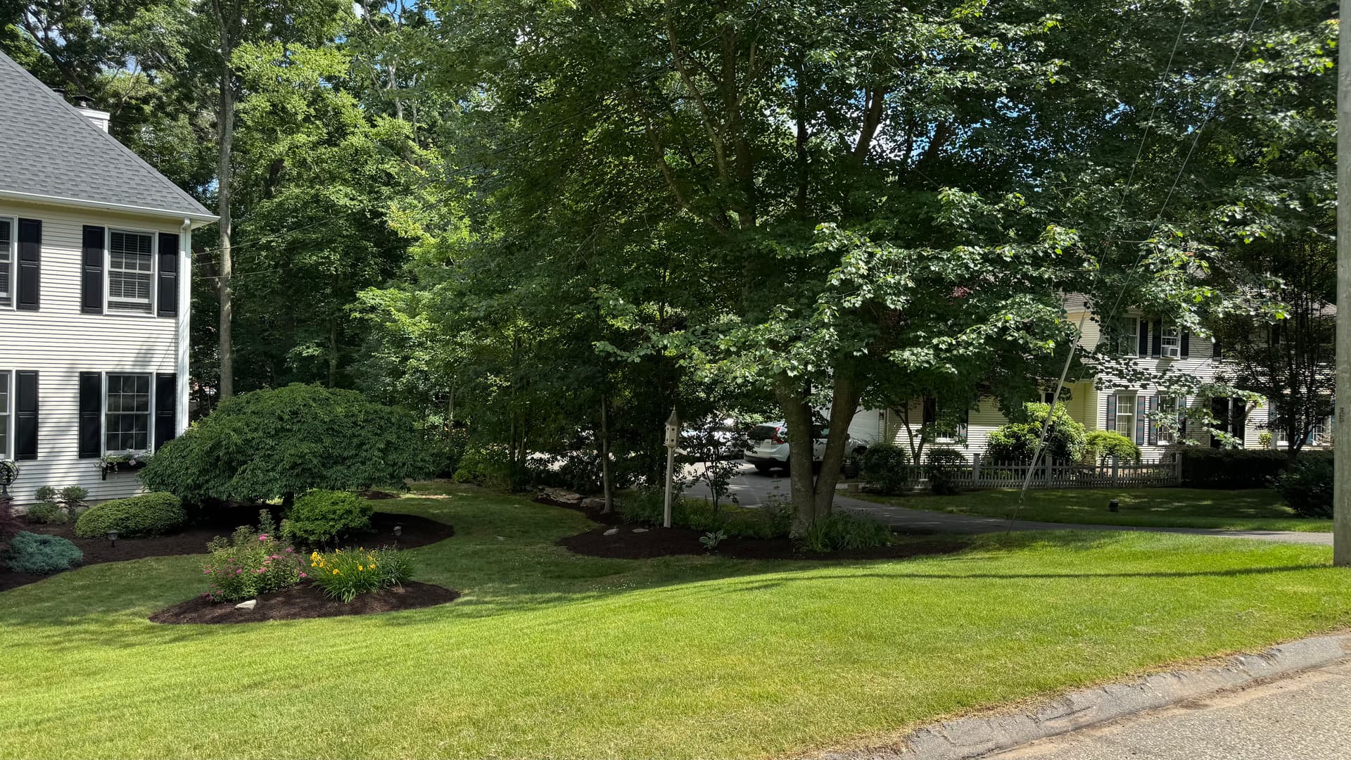 Gallery photos for 20-Yard Mulch Job in Tolland That Made a Real Difference: Image #3