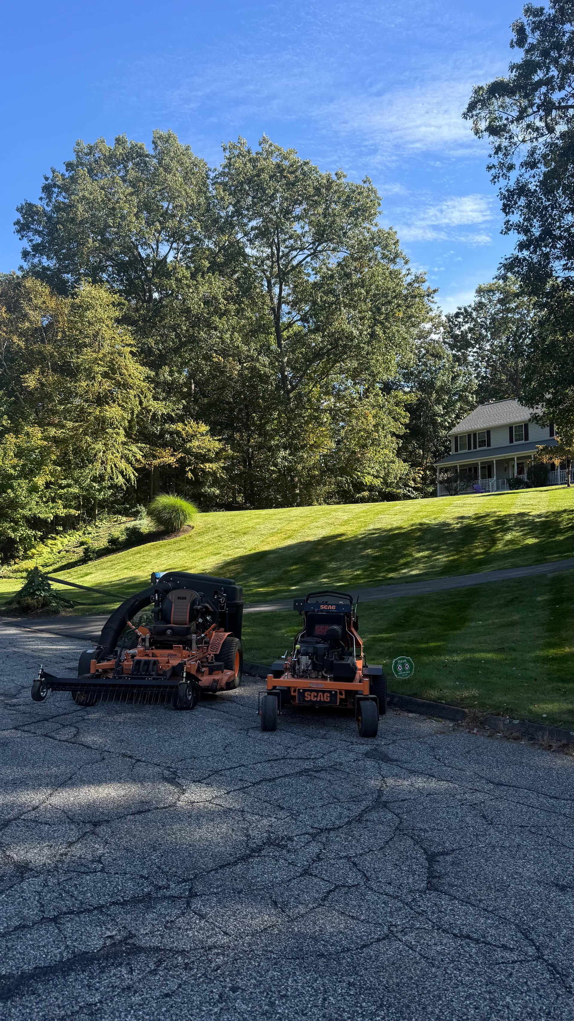 Gallery photos for Spring Lawn Upgrade in Tolland: Image #1