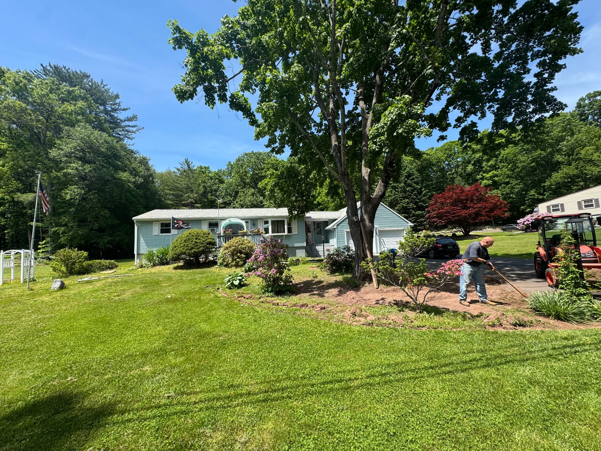 Fresh Mulch and Clean Beds Make a Huge Difference image