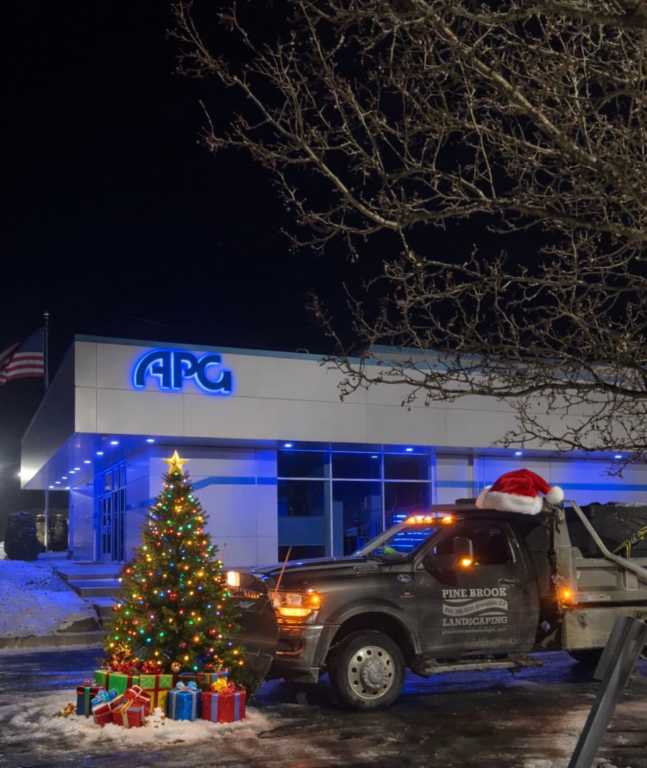 Merry Christmas from Pine Brook Landscaping