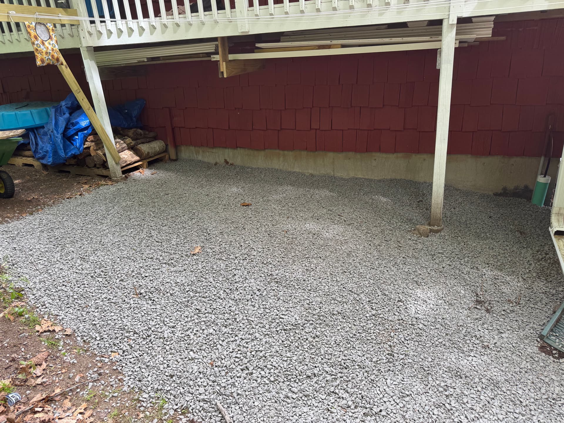 Gallery photos for Natural Boulder Wall and Crushed Rock Install in Tolland: Image #3