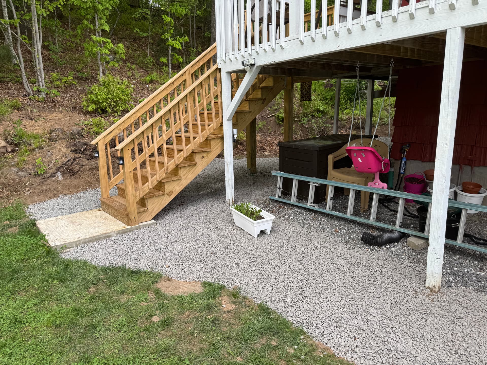 Gallery photos for Natural Boulder Wall and Crushed Rock Install in Tolland: Image #4