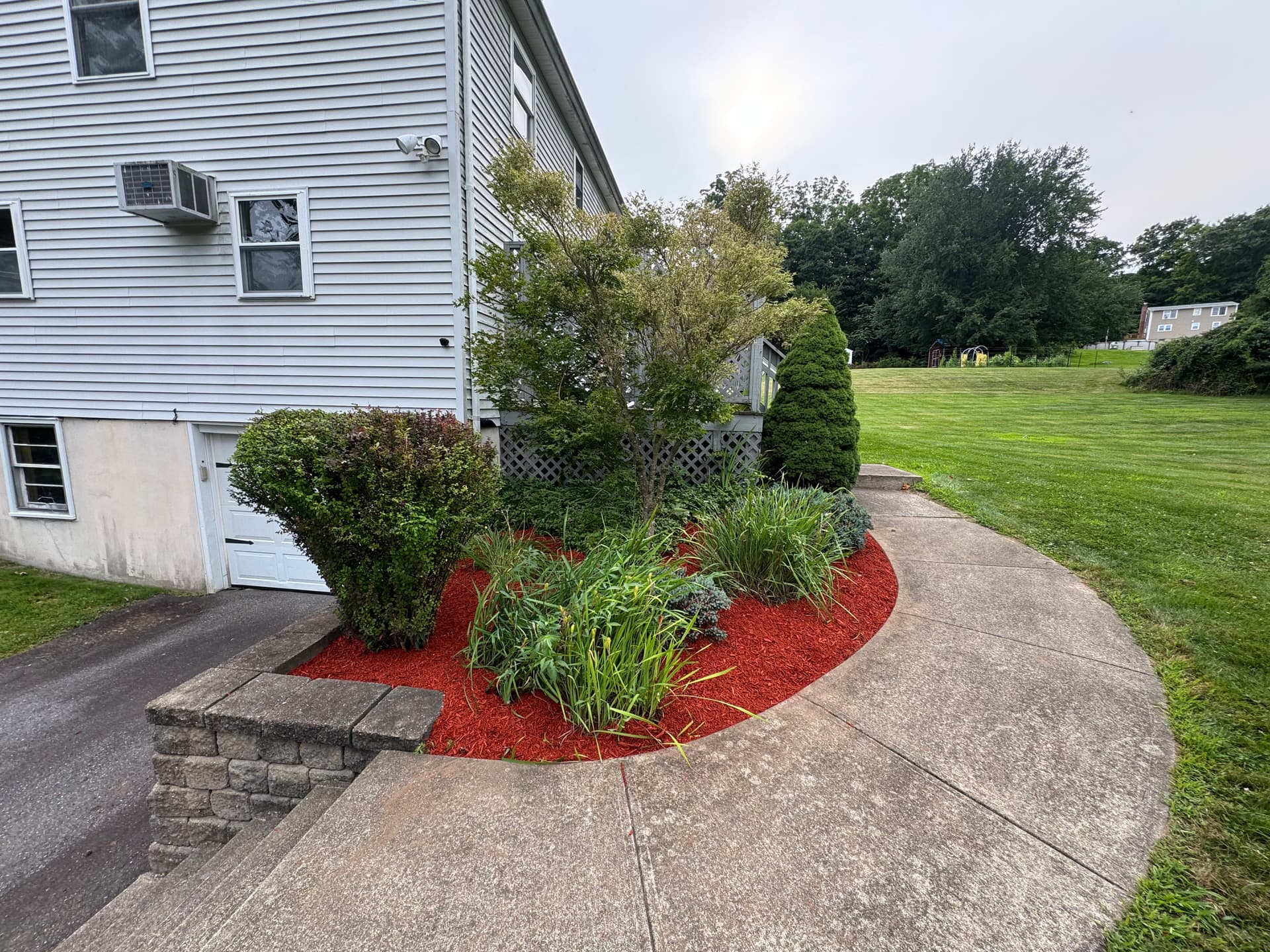 Gallery photos for Overgrown Beds Cleaned Up with Fresh Mulch and Sharp Edges: Image #6