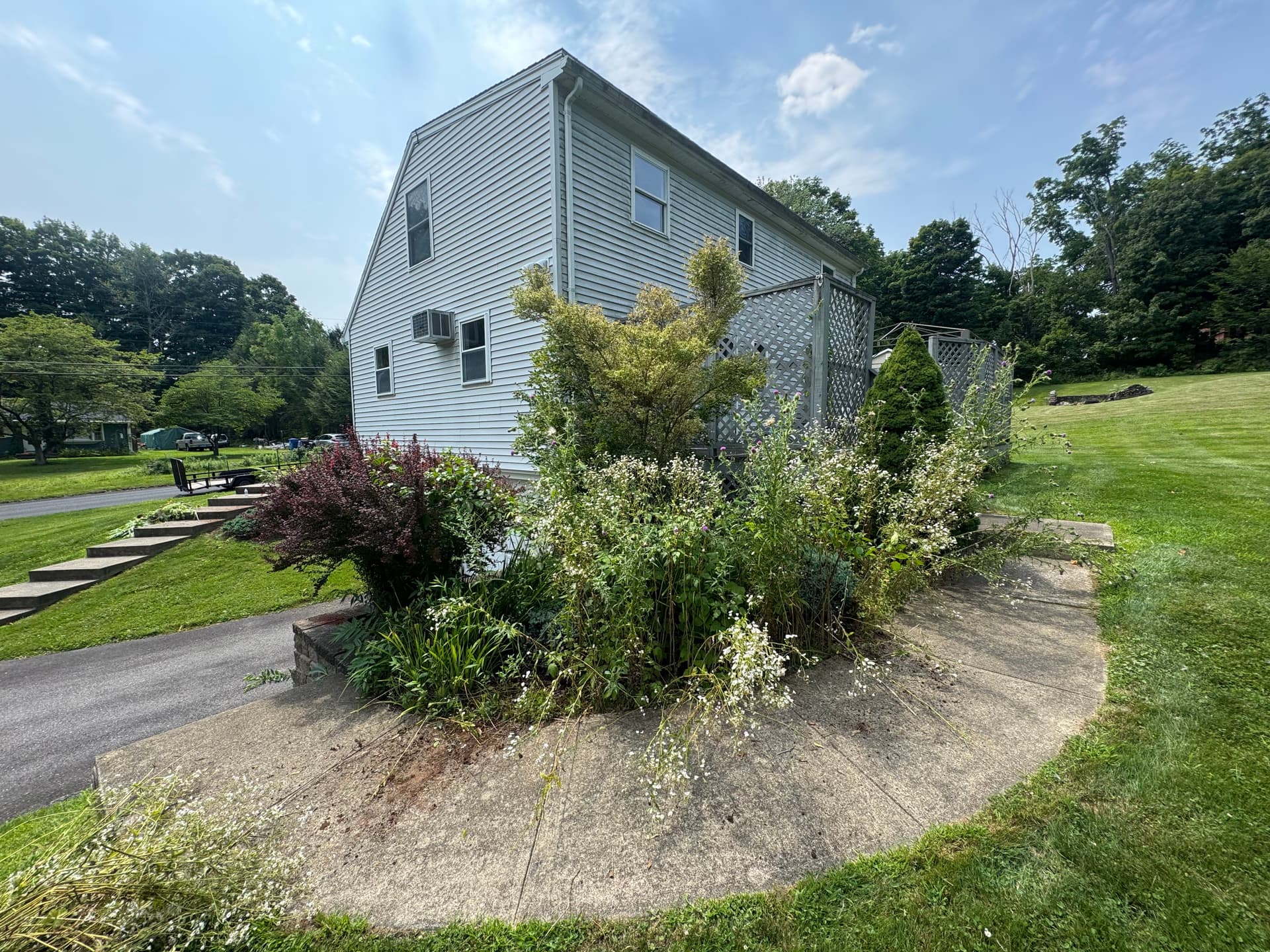 Gallery photos for Overgrown Beds Cleaned Up with Fresh Mulch and Sharp Edges: Image #2